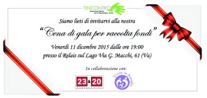 Invito Cena di Gala 2015