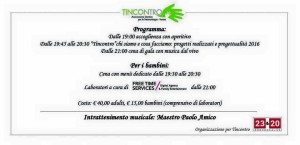 Programma Cena di Gala 2015