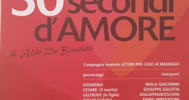 26 maggio 2019 ore 21.00 Tutti a teatro